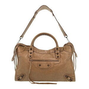 Balenciaga The City Leather Shoulder Bag